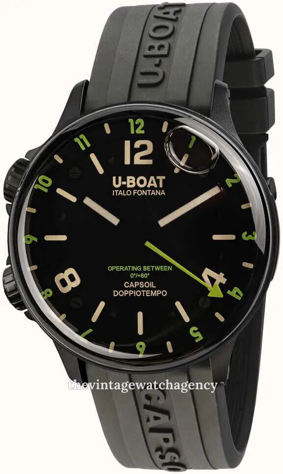 U-Boat Capsoil 8840/A 45mm Stainless steel Black