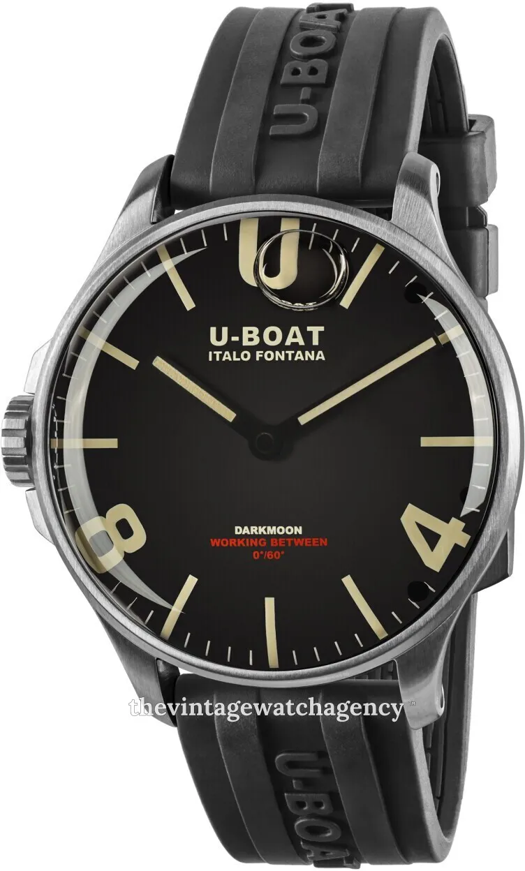 U-Boat Darkmoon 8463/B 45mm Stainless steel Black