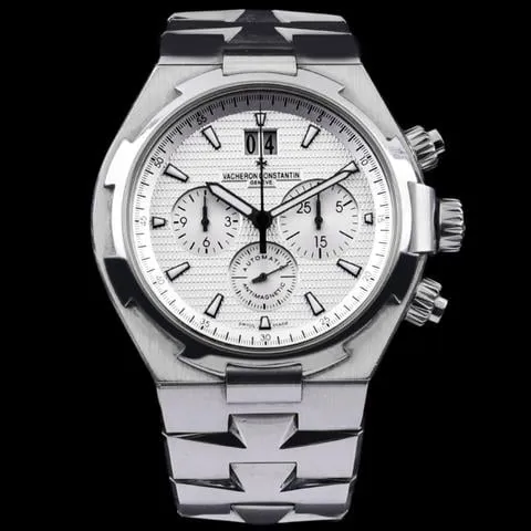 Vacheron Constantin Overseas Chronograph 49150/B01A-9095 42mm Stainless steel Silver