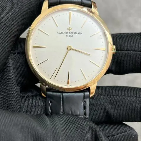 Vacheron Constantin Patrimony 81180/000J-9118 40mm Yellow gold Silver