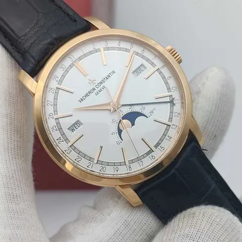 Vacheron Constantin Traditionnelle 4010T/000R-B344 41mm Rose gold Silver 1