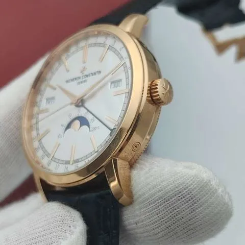 Vacheron Constantin Traditionnelle 4010T/000R-B344 41mm Rose gold Silver 2