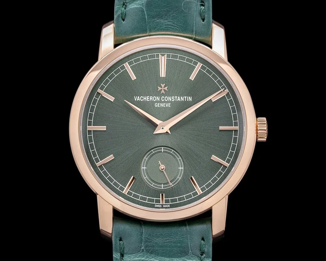 Vacheron Constantin Traditionnelle 82172/000R-H008 38mm Rose gold Green