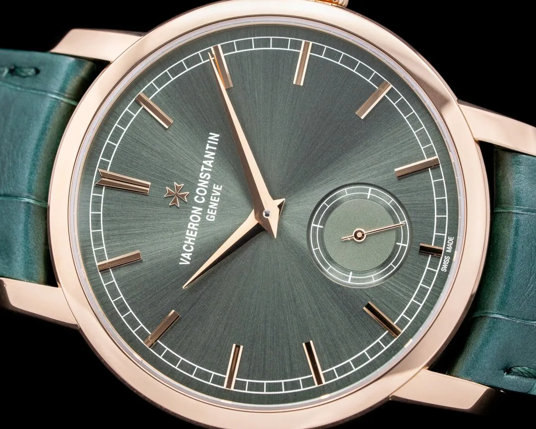 Vacheron Constantin Traditionnelle 82172/000R-H008 38mm Rose gold Green 4