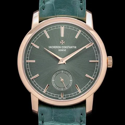 Vacheron Constantin Traditionnelle 82172/000R-H008 38mm Rose gold Green