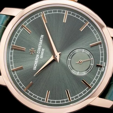 Vacheron Constantin Traditionnelle 82172/000R-H008 38mm Rose gold Green 4