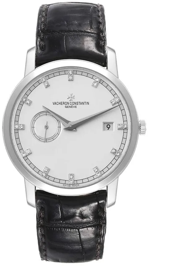 Vacheron Constantin Traditionnelle 87172/000G-9301 38mm White gold Silver