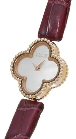 Van Cleef & Arpels Alhambra VCARO8SF00 23mm Rose gold White 1