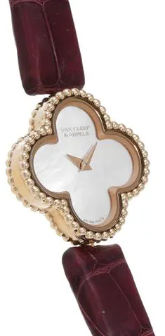 Van Cleef & Arpels Alhambra VCARO8SF00 23mm Rose gold White 2