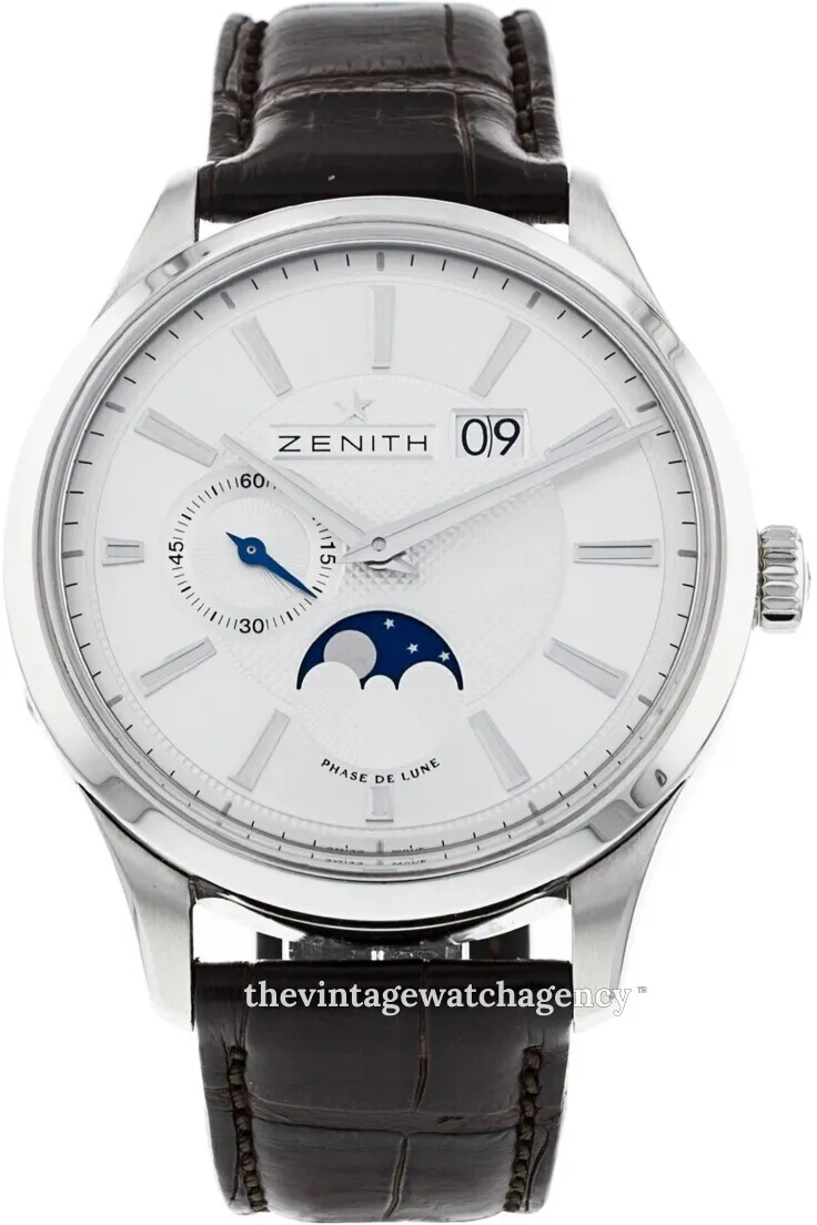 Zenith Captain 03.2140.691/02.C498 40mm Stainless steel Silver