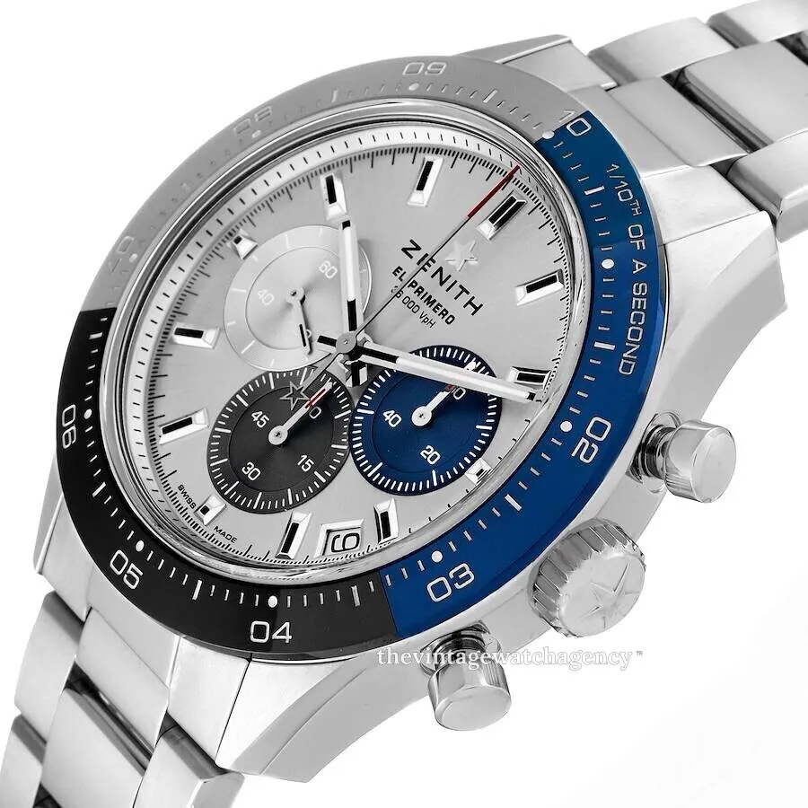 Zenith Chronomaster Sport 03.3103.3600/69.M3100 41mm Stainless steel Silver 2