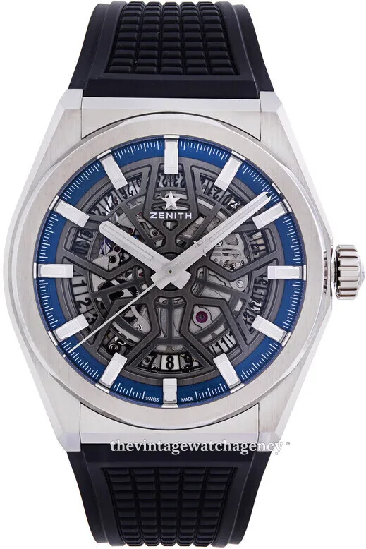 Zenith Defy 95.9000.670/78.R782 41mm Brushed/polished titanium Skeleton