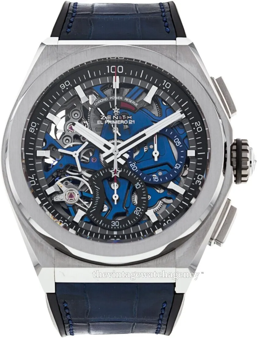 Zenith Defy 95.9002.9004/78.R584 44mm Brushed/polished titanium Skeleton