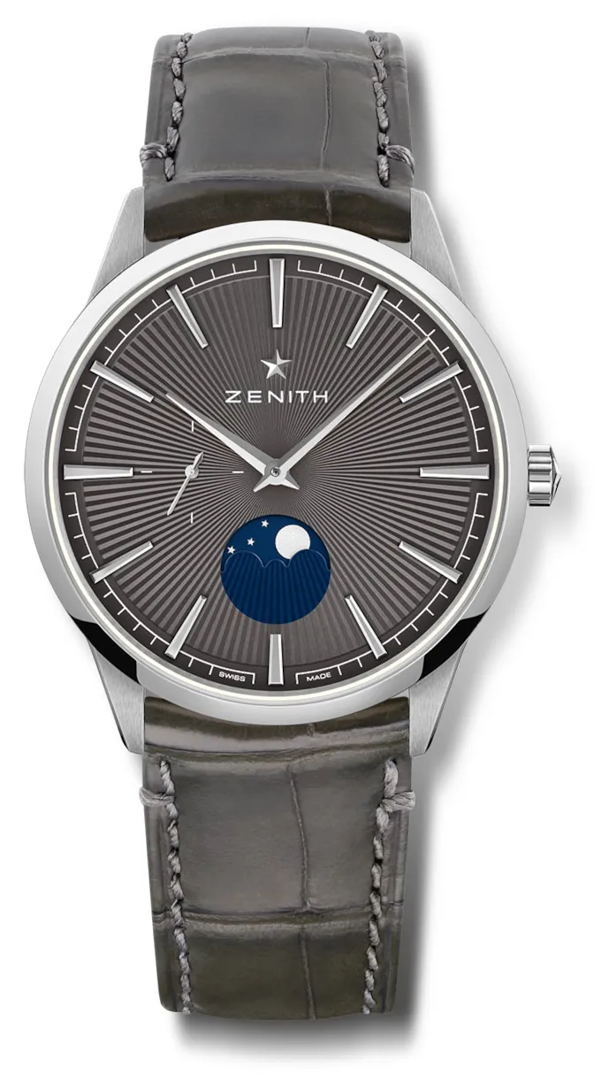 Zenith Elite 03.3100.692/03.C923 40.5mm Stainless steel Gray