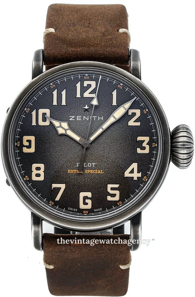 Zenith Pilot 11.2430.679/21.C801 40mm Stainless steel Gray