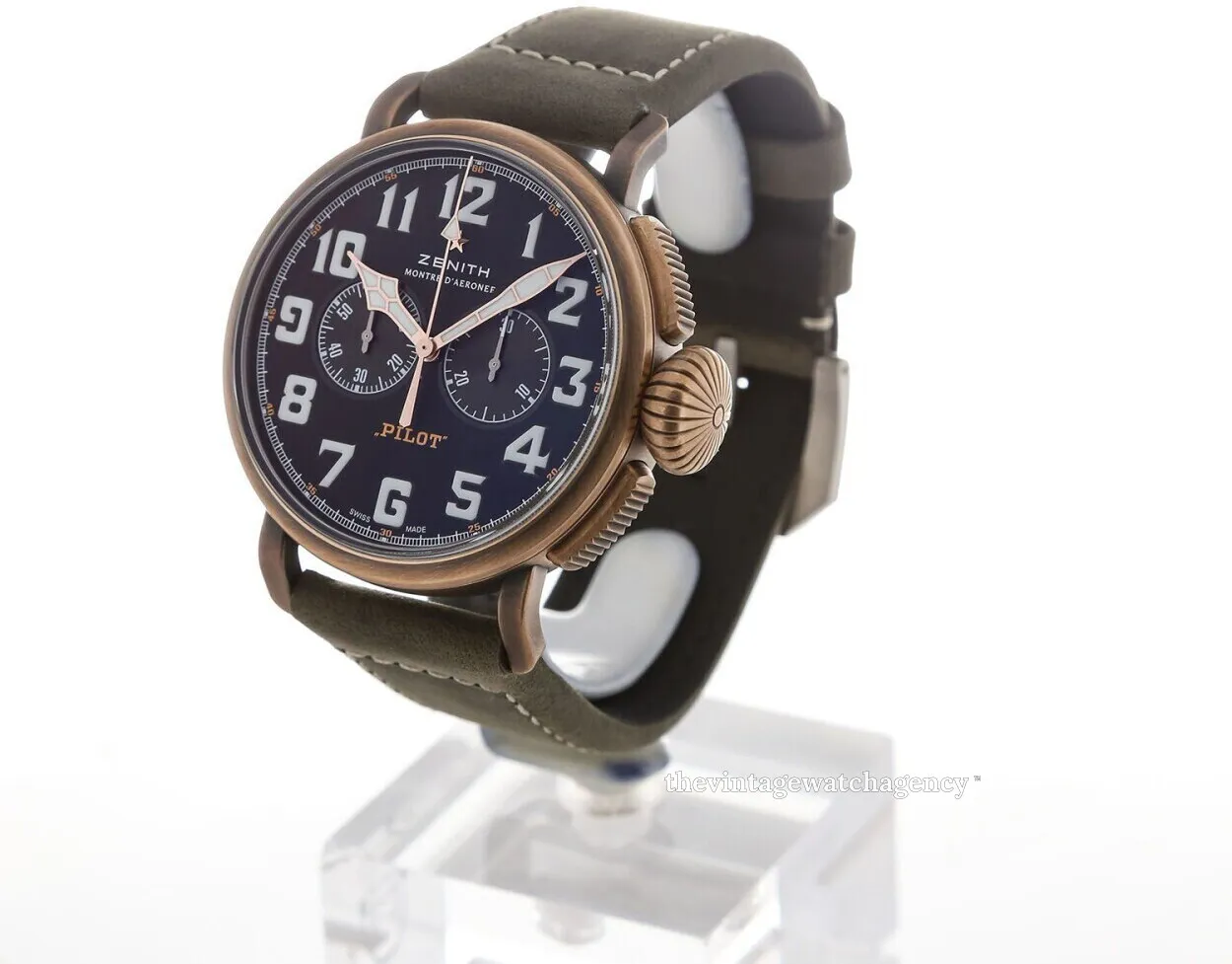 Zenith Pilot 29.2430.4069/21.C800 45mm Brown bronze Black 1