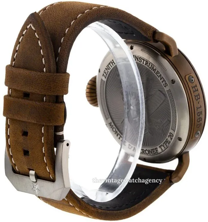 Zenith Pilot 29.2430.679/21.C753 45mm Brown bronze Black 2