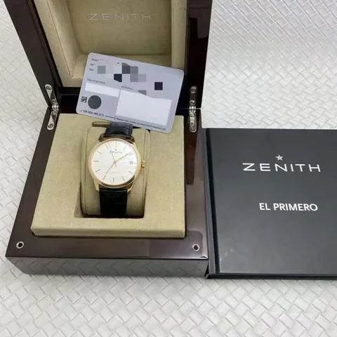 Zenith Port Royal 18.5000.2572PC/01.C498 38mm Rose gold Silver