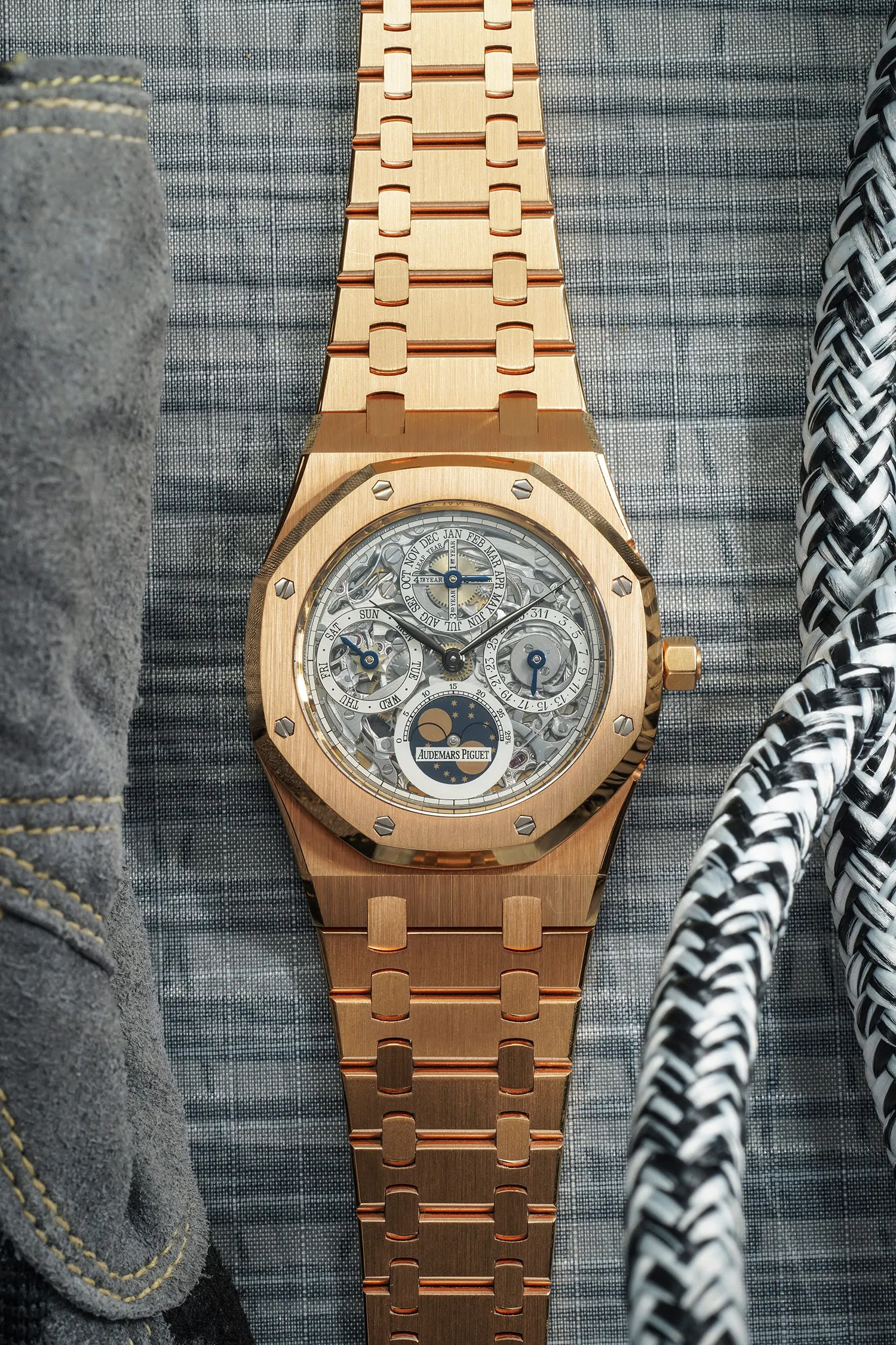 Audemars Piguet Royal Oak Perpetual Calendar 25829 39mm 18K pink gold Skeleton