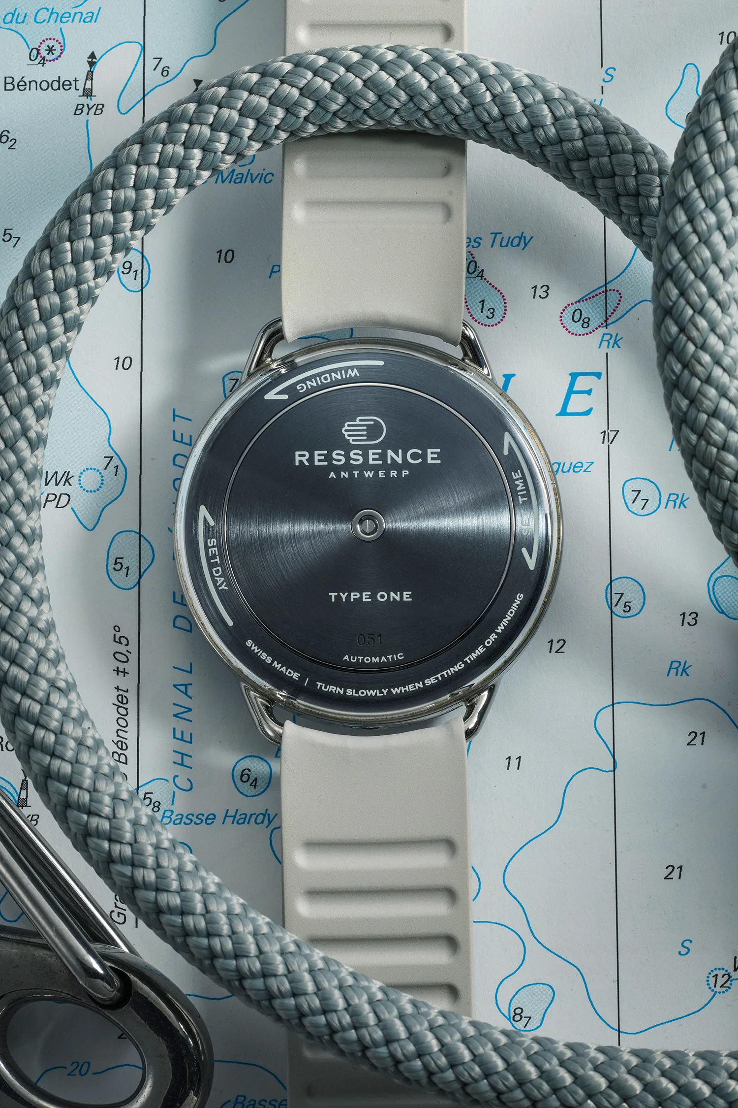 Ressence Type 1 Type 1N 42mm Titanium Blue 1