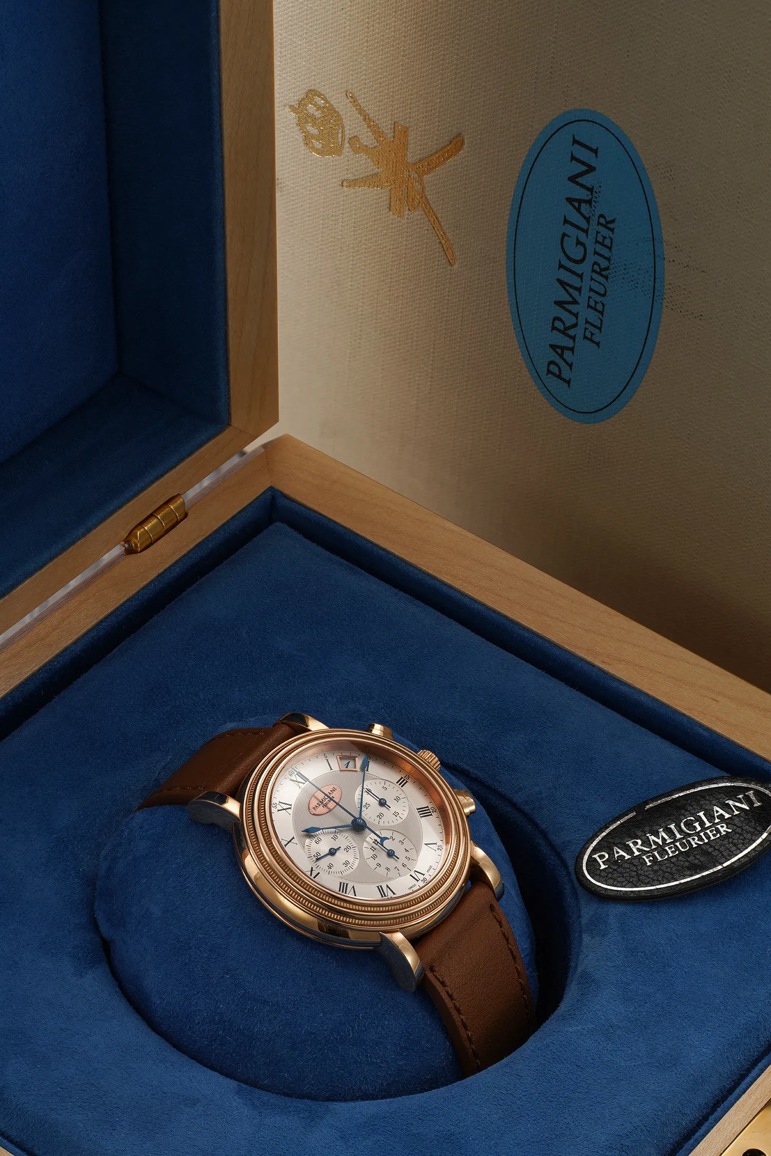 Parmigiani Fleurier Toric Chronograph PF006782 40mm 18K pink gold Guilloché 2