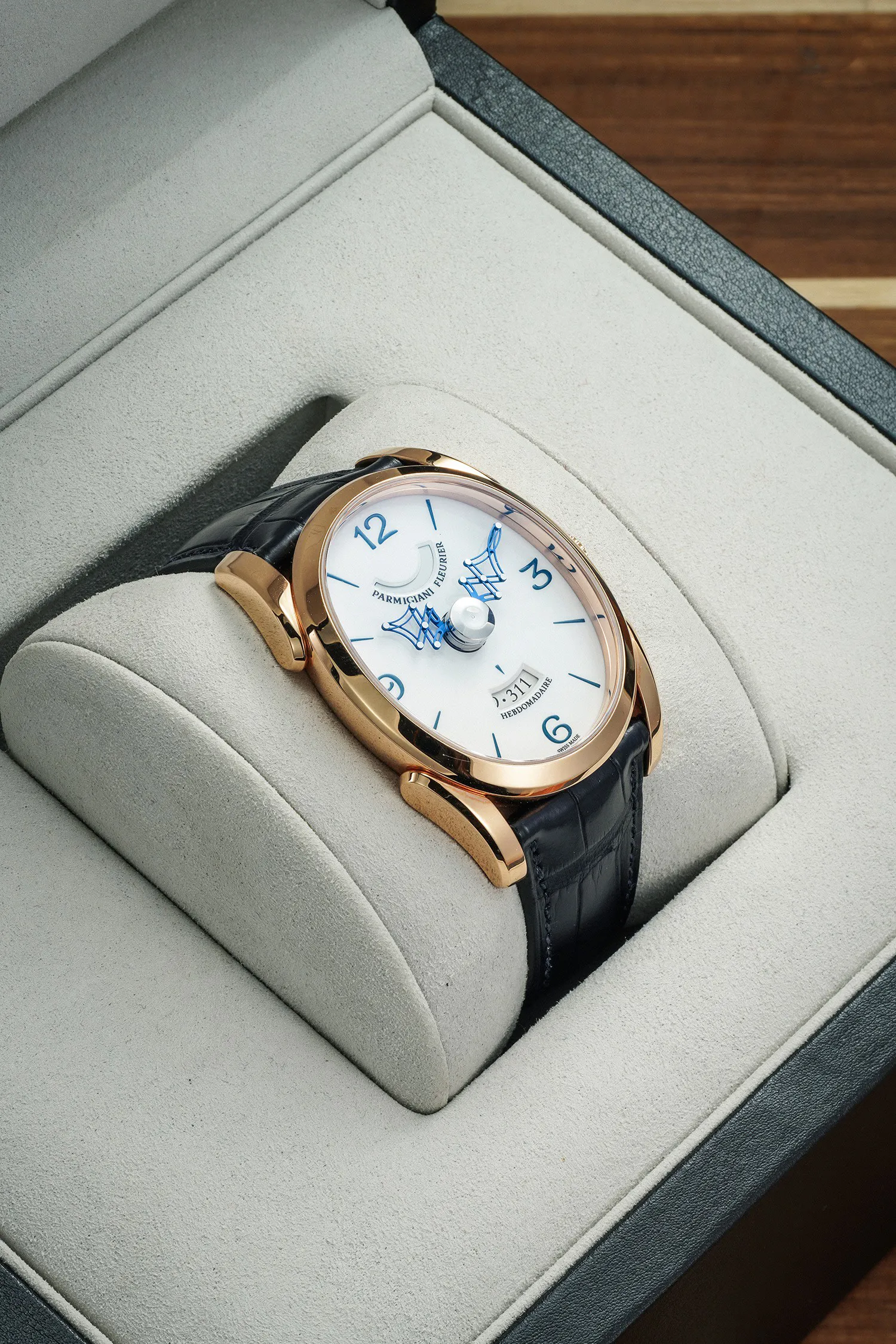 Parmigiani Fleurier Pantographe 45mm 18K pink gold 2