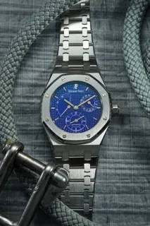 Audemars Piguet Royal Oak Dual Time 25730ST.O.0789ST.03 Stainless steel Blue