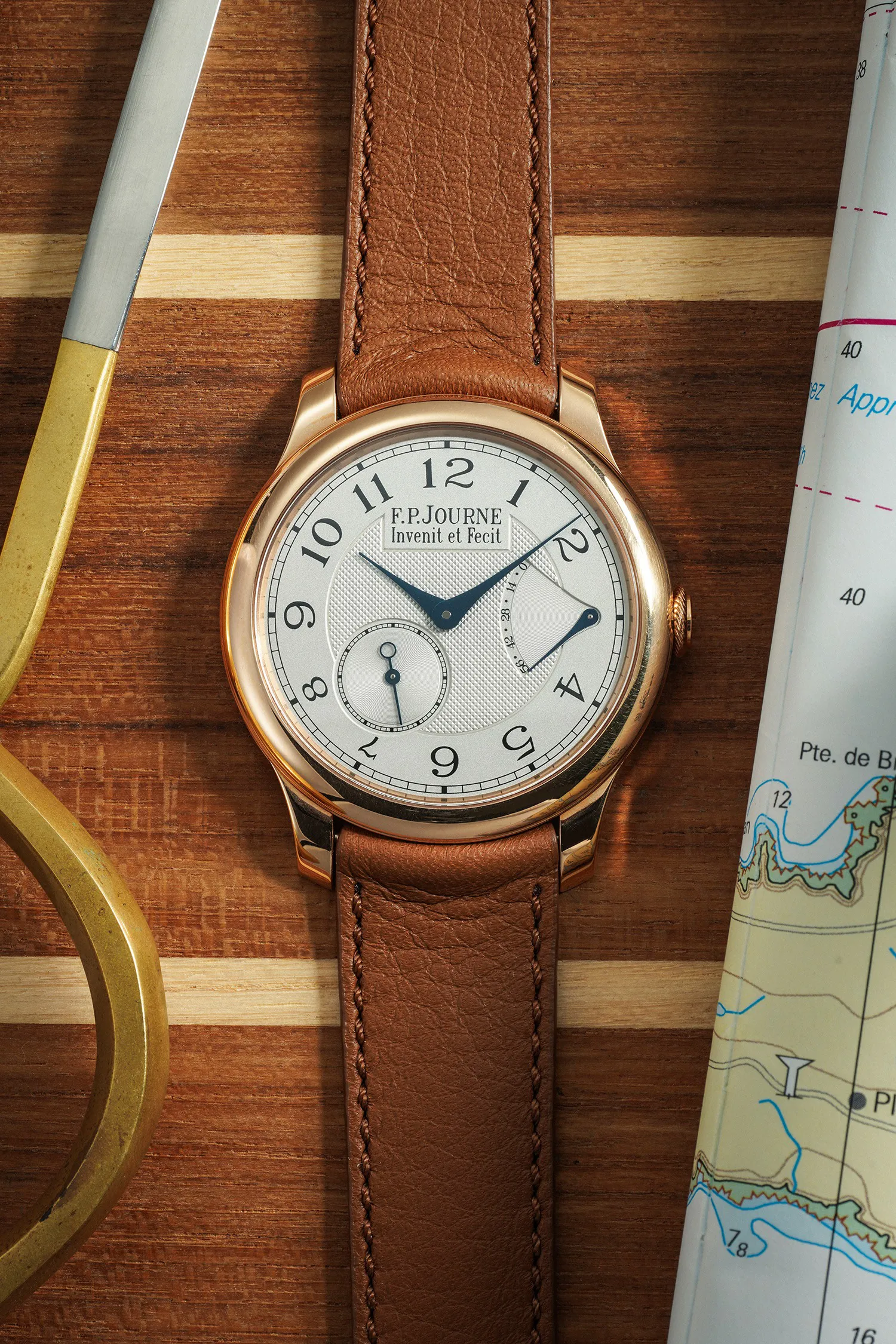 F.P. Journe Chronomètre Souverain 40mm 18K pink gold Guilloché