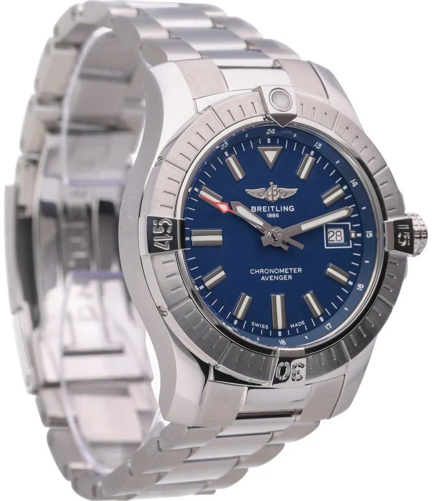 Breitling Avenger A17318 43mm Stainless steel Blue 4