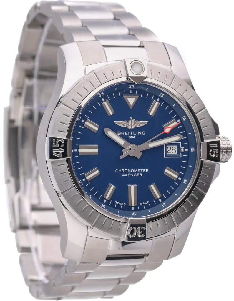 Breitling Avenger A17318 43mm Stainless steel Blue 5