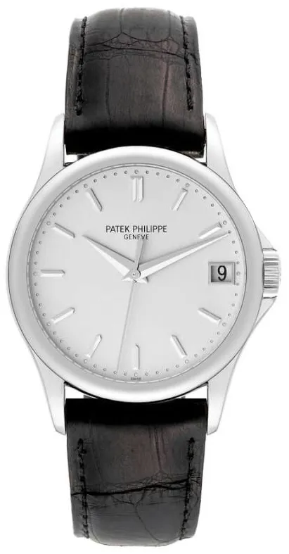 Patek Philippe Calatrava 5127G-001 37mm White gold Silver