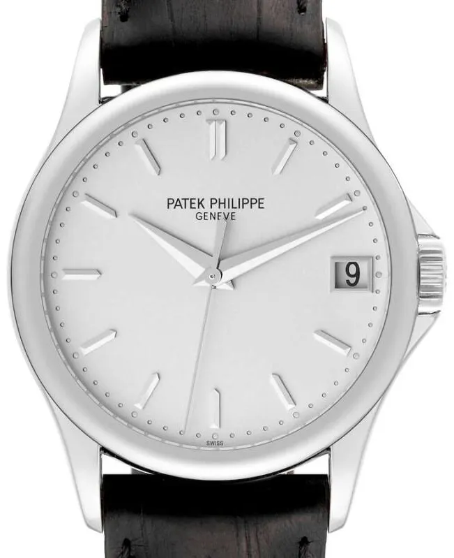 Patek Philippe Calatrava 5127G-001 37mm White gold Silver 1