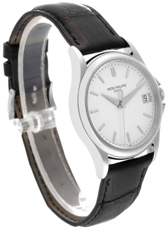 Patek Philippe Calatrava 5127G-001 37mm White gold Silver 3