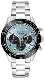 Zenith Chronomaster Sport 03.3104.3600/54.M3100 Stainless steel Blue