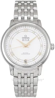 Omega De Ville Prestige 424.10.33.20.55.002 Stainless steel White