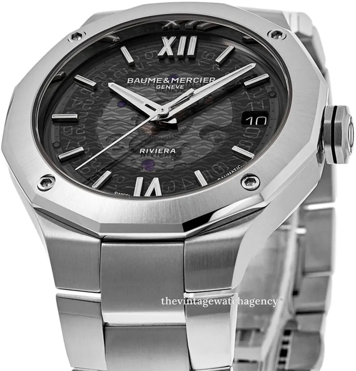 Baume & Mercier Riviera M0A10715 39mm Stainless steel dial 2