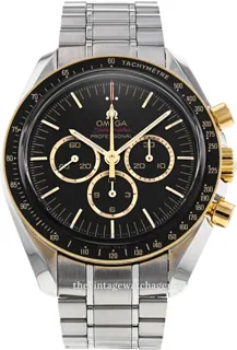 Omega Speedmaster Moonwatch 522.20.42.30.01.001 Yellow gold and Stainless steel Black