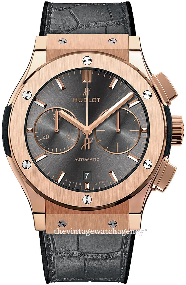 Hublot Classic Fusion 521.OX.7081.LR 45mm Rose gold Gray