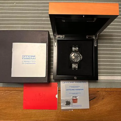 Panerai Luminor GMT Automatic PAM 00161 44mm Titanium Black 5