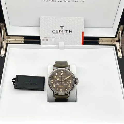 Zenith Pilot 11.2430.4069/21.C773 45mm Stainless steel Gray