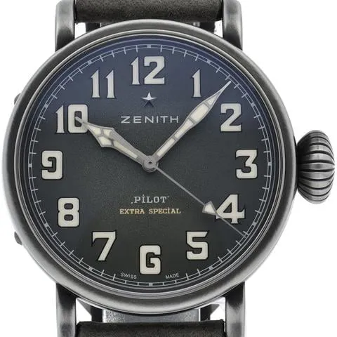 Zenith Pilot 11.1943.679/63.C800 40mm Stainless steel Green