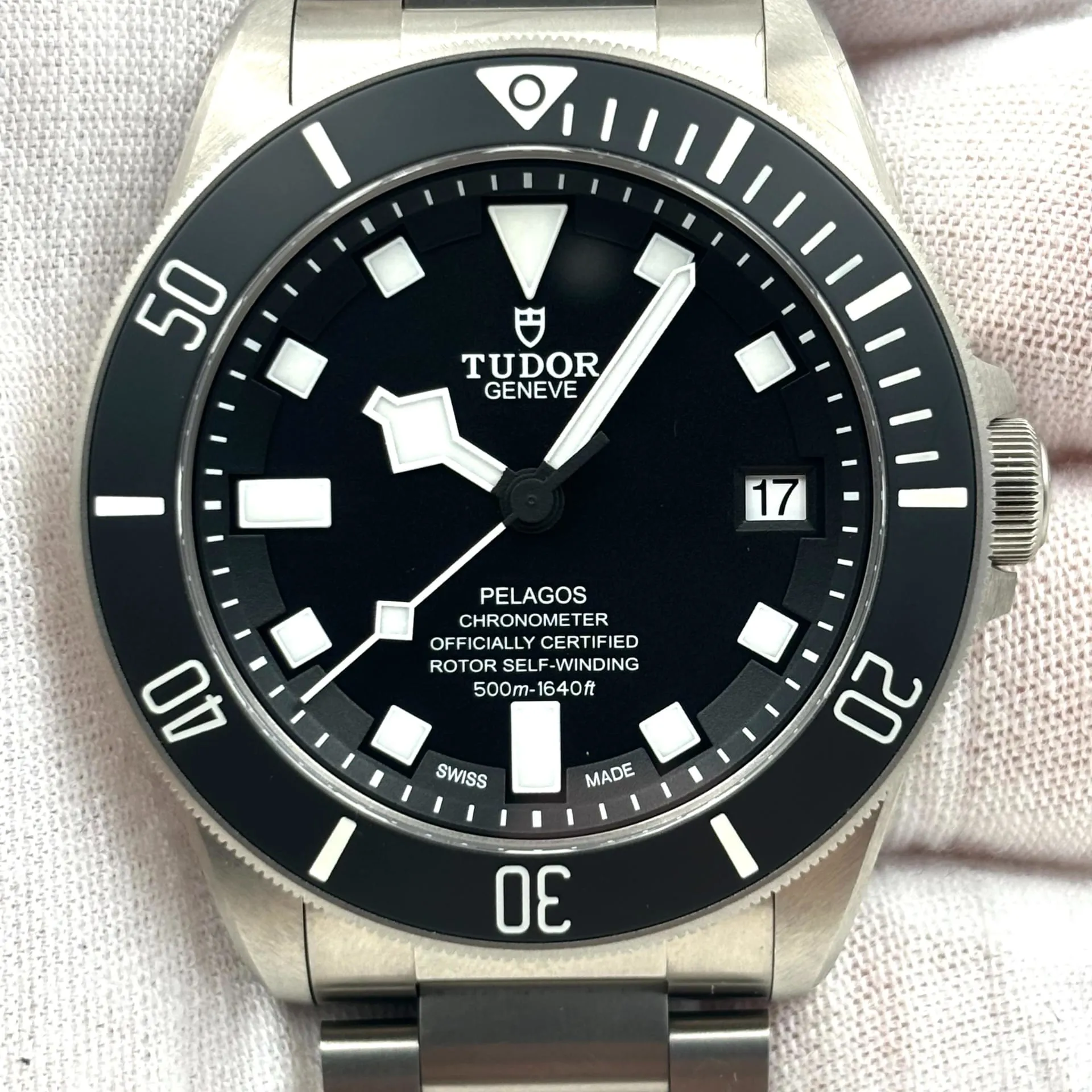 Tudor Pelagos M25600TN-0001 42mm Titanium and Stainless steel Black