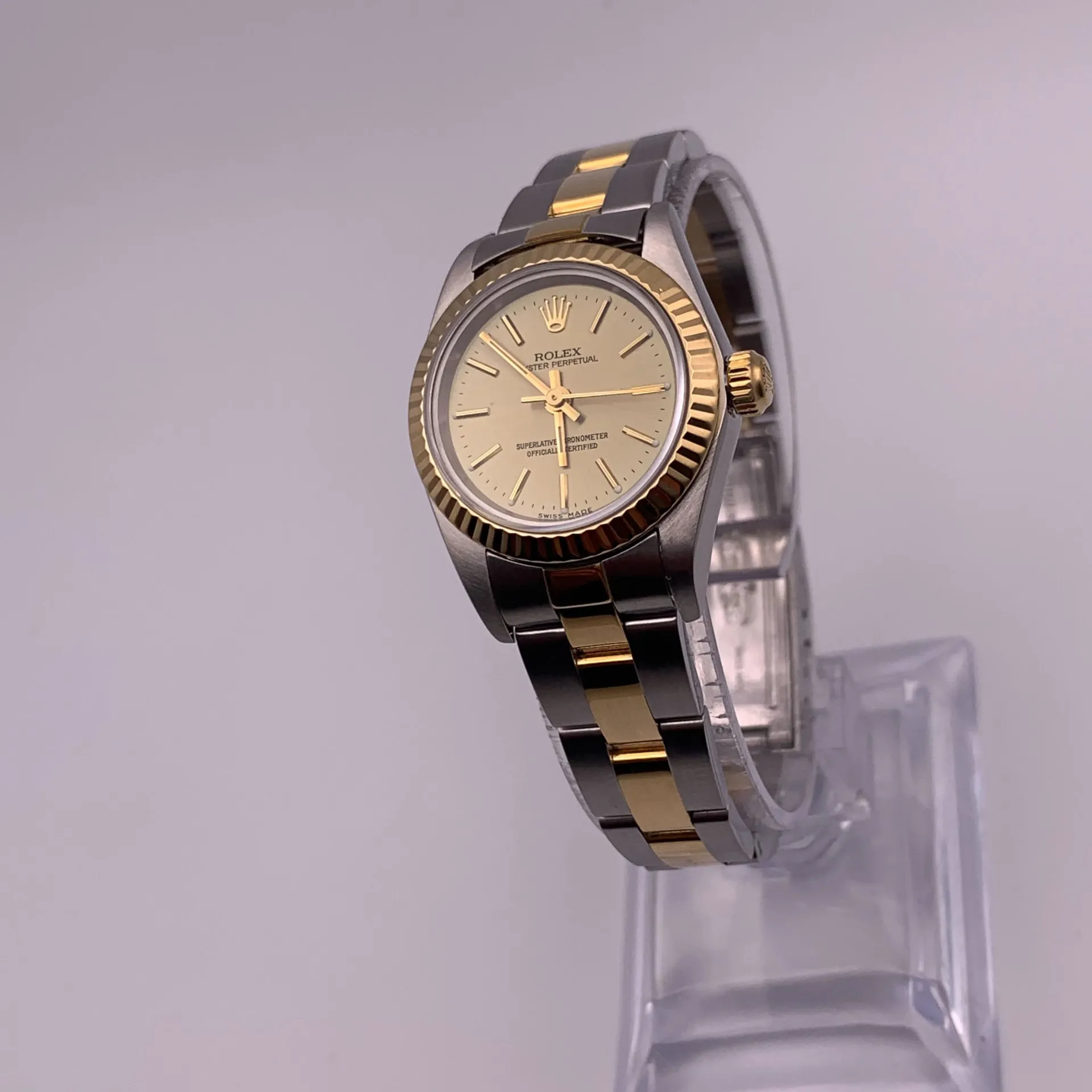 Rolex Lady-Datejust 79163 26mm Yellow gold and Stainless steel Champagne 1