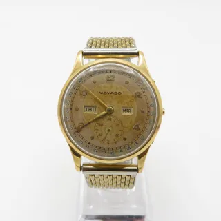 Movado Calendar 18ct Gold