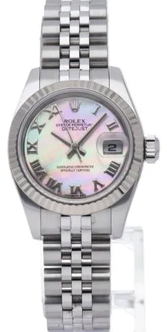 Rolex Lady-Datejust 179174NR 26mm Stainless steel White 1