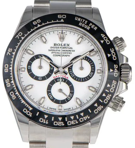 Rolex Daytona 116500LN 40mm Stainless steel White