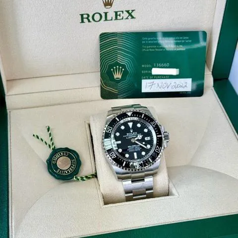 Rolex Sea-Dweller Deepsea 136660 44mm Stainless steel Black 1