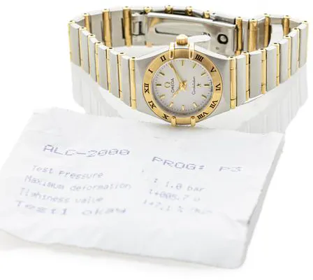 Omega Constellation 795.1203 22mm Yellow gold and Stainless steel White 8