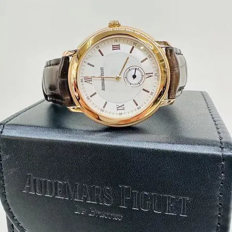 Audemars Piguet Jules Audemars 15056OR.OO.A067CR.02 36mm Rose gold Silver 4