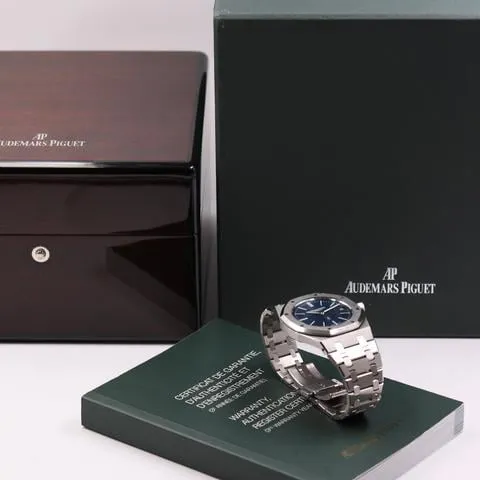 Audemars Piguet Royal Oak 15202ST.OO.1240ST.01 39mm Stainless steel Blue 6